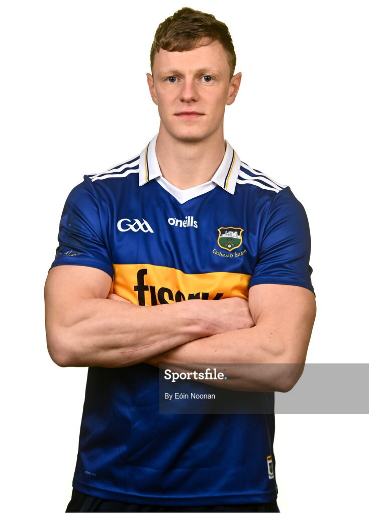 11 March 2023; Bryan O'Mara during a Tipperary hurling squad portrait session at Semple Stadium in Thurles, Tipperary. Photo by Eóin Noonan/Sportsfile