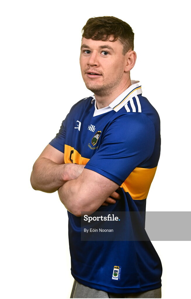 11 March 2023; Alan Tynan during a Tipperary hurling squad portrait session at Semple Stadium in Thurles, Tipperary. Photo by Eóin Noonan/Sportsfile