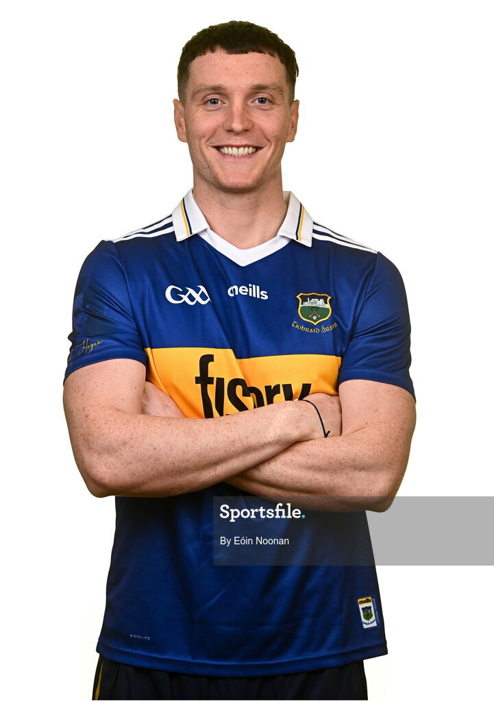 11 March 2023; Joe Fogarty during a Tipperary hurling squad portrait session at Semple Stadium in Thurles, Tipperary. Photo by Eóin Noonan/Sportsfile
