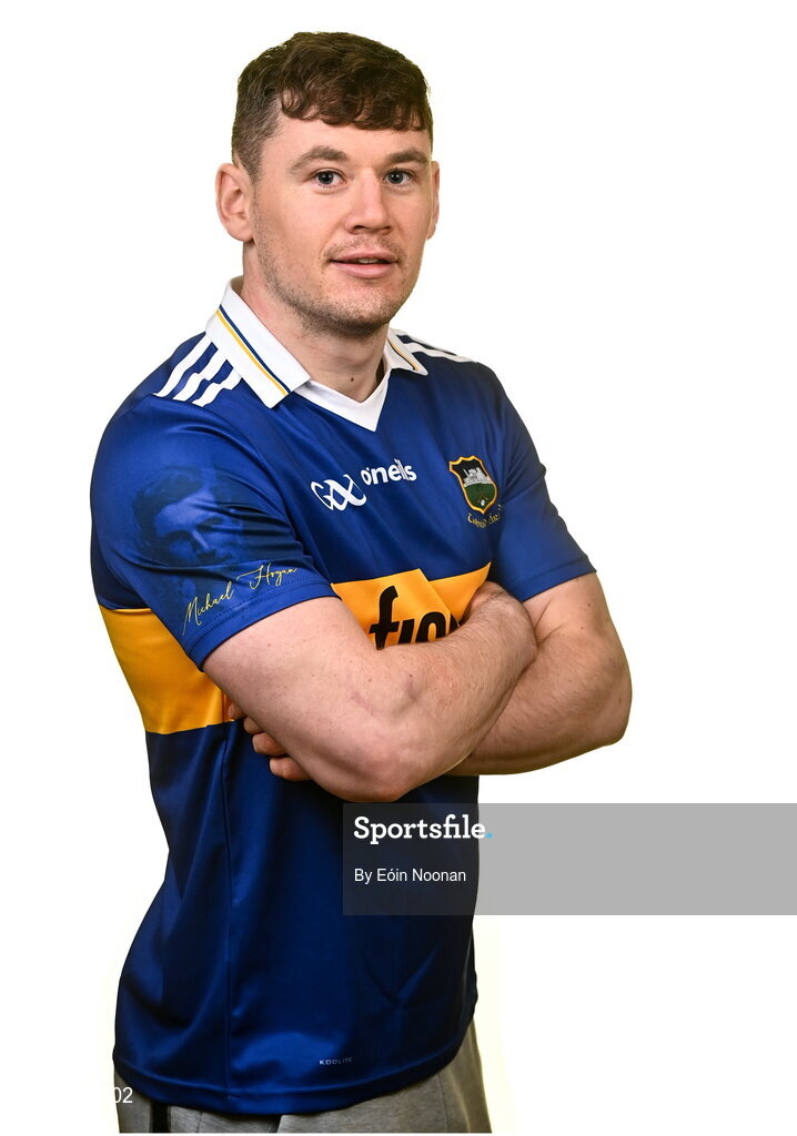 11 March 2023; Alan Tynan during a Tipperary hurling squad portrait session at Semple Stadium in Thurles, Tipperary. Photo by Eóin Noonan/Sportsfile