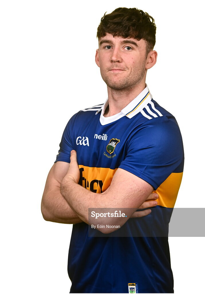 11 March 2023; Cian O'Dwyer during a Tipperary hurling squad portrait session at Semple Stadium in Thurles, Tipperary. Photo by Eóin Noonan/Sportsfile