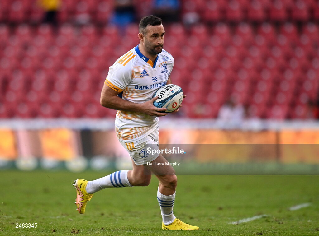 15 April 2023; Dave Kearney of Leinster during the United Rugby Championship match between Emirates Lions and Leinster at Emirates Airlines Park in Johannesburg, South Africa. Photo by Harry Murphy/Sportsfile