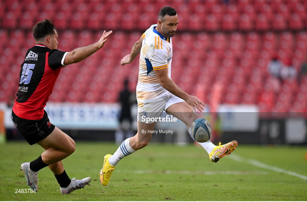 15 April 2023; Dave Kearney of Leinster during the United Rugby Championship match between Emirates Lions and Leinster at Emirates Airlines Park in Johannesburg, South Africa. Photo by Harry Murphy/Sportsfile