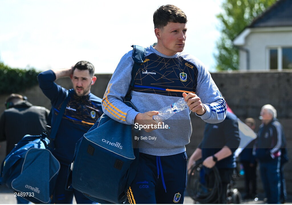 23 April 2023; Conor Cox of Roscommon arrives before the Connacht GAA Football Senior Championship Semi-Final match between Roscommon and Galway at Dr Hyde Park in Roscommon. Photo by Seb Daly/Sportsfile