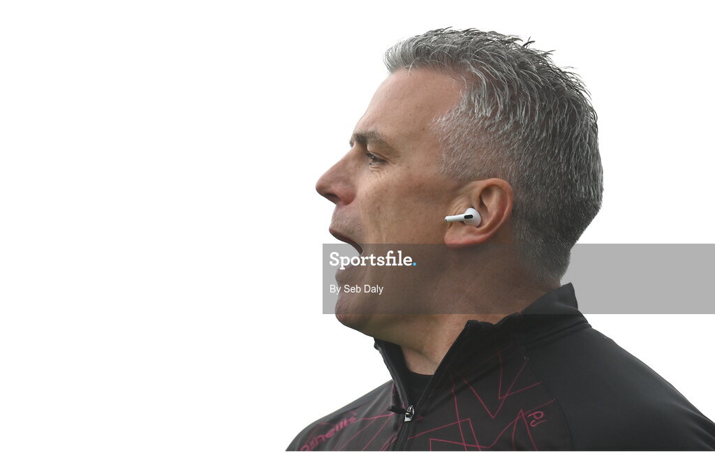 23 April 2023; Galway manager Padraic Joyce during the Connacht GAA Football Senior Championship Semi-Final match between Roscommon and Galway at Dr Hyde Park in Roscommon. Photo by Seb Daly/Sportsfile