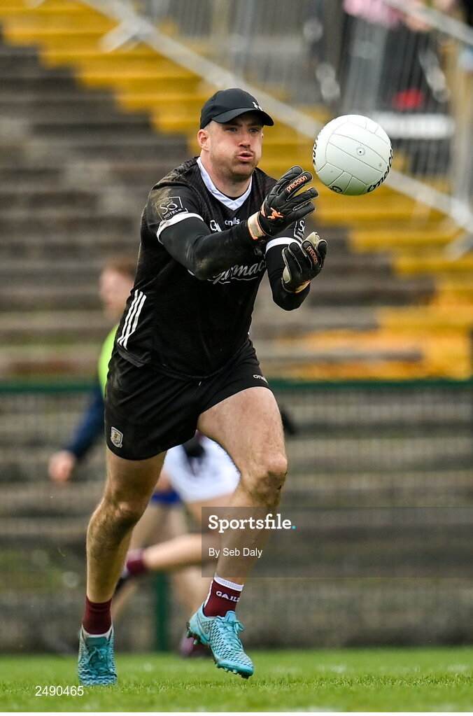 23 April 2023; Galway goalkeeper Bernie Power during the Connacht GAA Football Senior Championship Semi-Final match between Roscommon and Galway at Dr Hyde Park in Roscommon. Photo by Seb Daly/Sportsfile