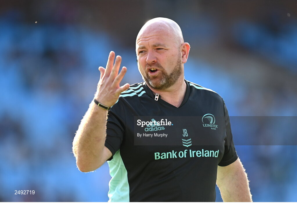 22 April 2023; Leinster senior kitman Jim Bastick before the United Rugby Championship match between Vodacom Bulls and Leinster at Loftus Versfeld Stadium in Pretoria, South Africa. Photo by Harry Murphy/Sportsfile