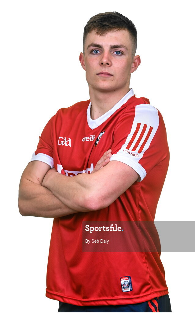 17 April 2023; Brian O’Sullivan during a Cork hurling squad portraits session at Páirc Uí Chaoimh in Cork. Photo by Seb Daly/Sportsfile
