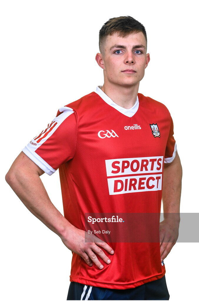 17 April 2023; Brian O’Sullivan during a Cork hurling squad portraits session at Páirc Uí Chaoimh in Cork. Photo by Seb Daly/Sportsfile
