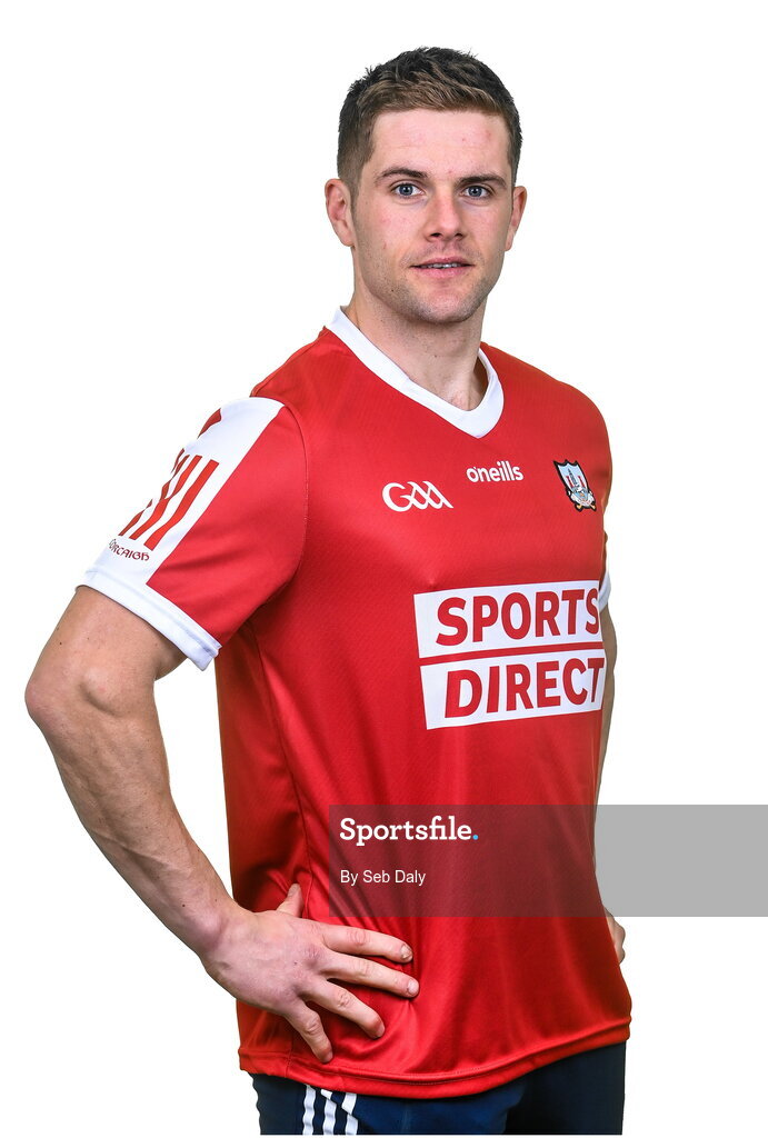 17 April 2023; Alan Cadogan during a Cork hurling squad portraits session at Páirc Uí Chaoimh in Cork. Photo by Seb Daly/Sportsfile