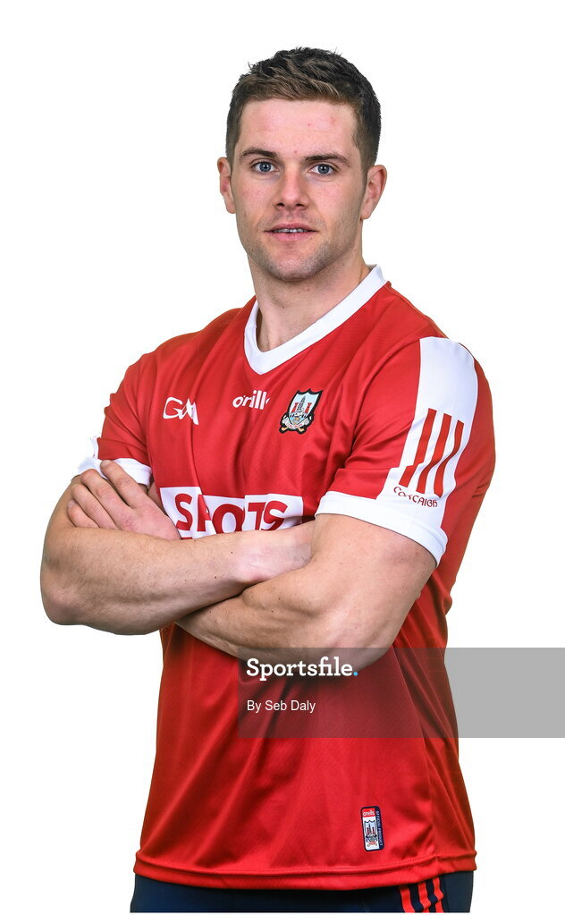17 April 2023; Alan Cadogan during a Cork hurling squad portraits session at Páirc Uí Chaoimh in Cork. Photo by Seb Daly/Sportsfile