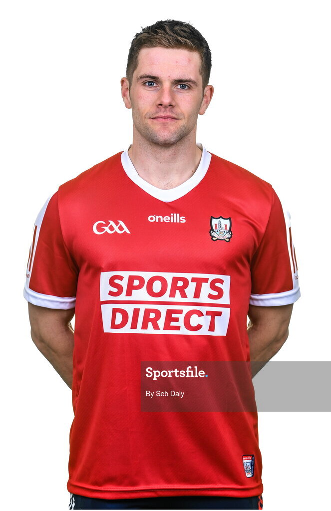 17 April 2023; Alan Cadogan during a Cork hurling squad portraits session at Páirc Uí Chaoimh in Cork. Photo by Seb Daly/Sportsfile