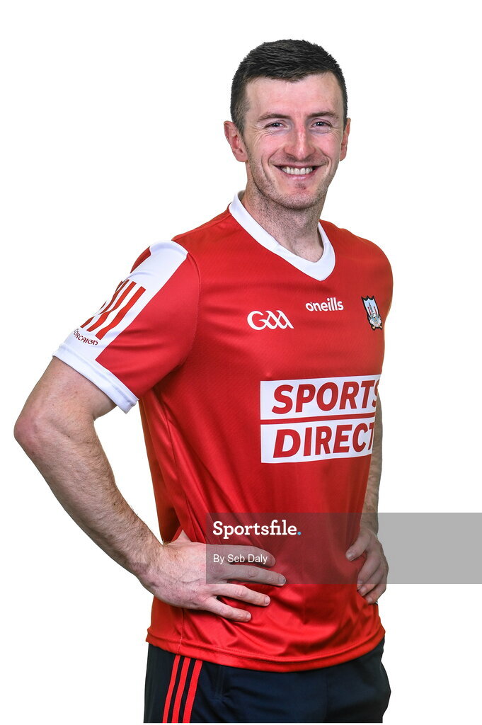 17 April 2023; Patrick Horgan during a Cork hurling squad portraits session at Páirc Uí Chaoimh in Cork. Photo by Seb Daly/Sportsfile