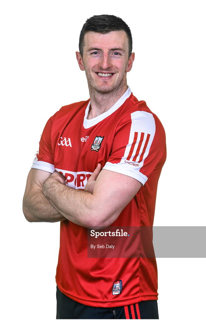 17 April 2023; Patrick Horgan during a Cork hurling squad portraits session at Páirc Uí Chaoimh in Cork. Photo by Seb Daly/Sportsfile