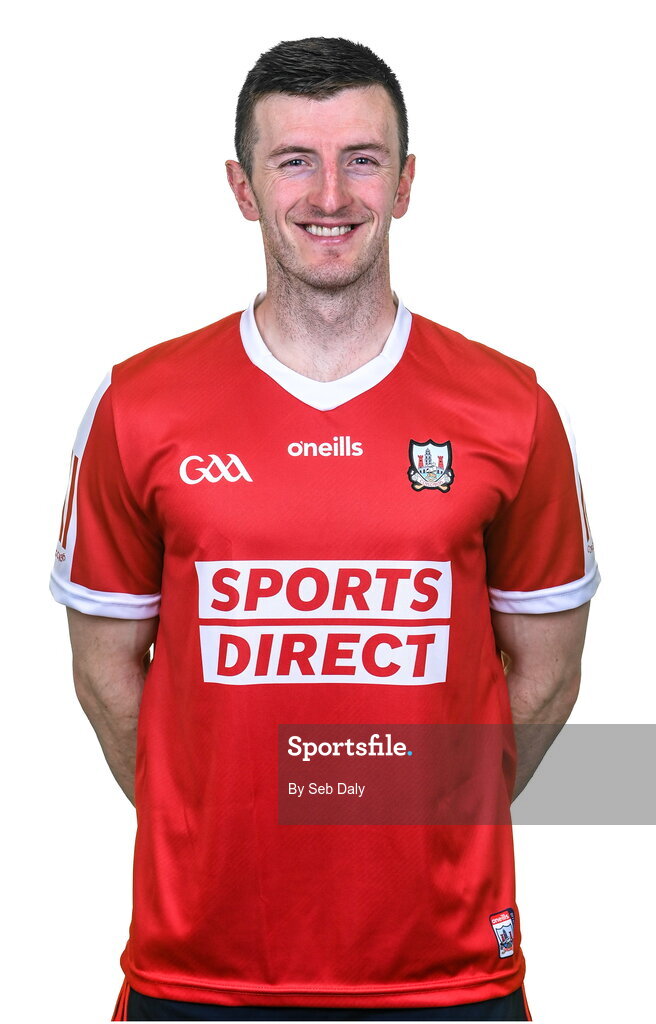 17 April 2023; Patrick Horgan during a Cork hurling squad portraits session at Páirc Uí Chaoimh in Cork. Photo by Seb Daly/Sportsfile