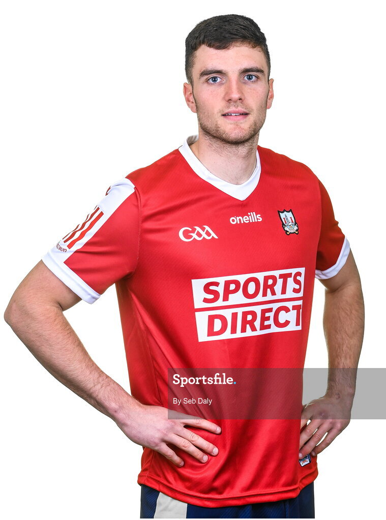 17 April 2023; Brian Hayes during a Cork hurling squad portraits session at Páirc Uí Chaoimh in Cork. Photo by Seb Daly/Sportsfile
