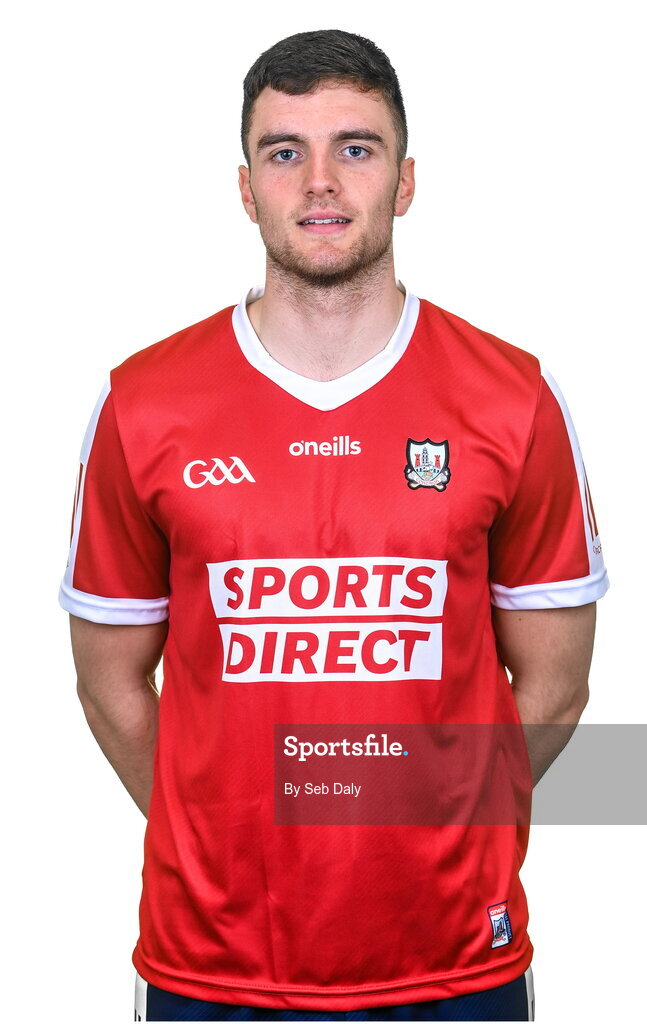 17 April 2023; Brian Hayes during a Cork hurling squad portraits session at Páirc Uí Chaoimh in Cork. Photo by Seb Daly/Sportsfile