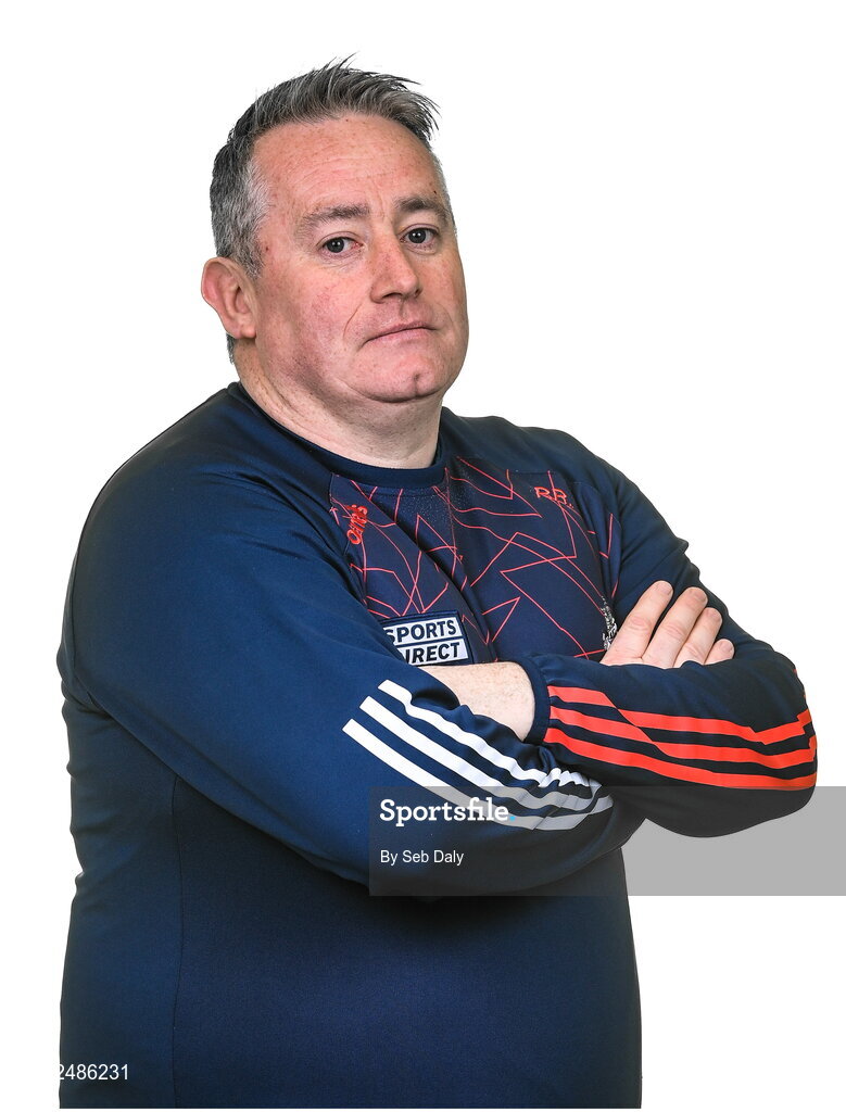 17 April 2023; Manager Pat Ryan during a Cork hurling squad portraits session at Páirc Uí Chaoimh in Cork. Photo by Seb Daly/Sportsfile