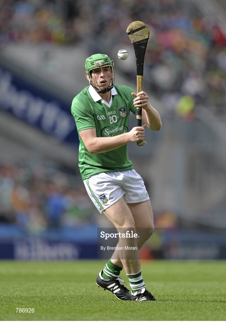 18 August 2013; Shane Dowling, Limerick. GAA Hurling All-Ireland Senior Championship, Semi-Final, Limerick v Clare, Croke Park, Dublin. Picture credit: Brendan Moran / SPORTSFILE