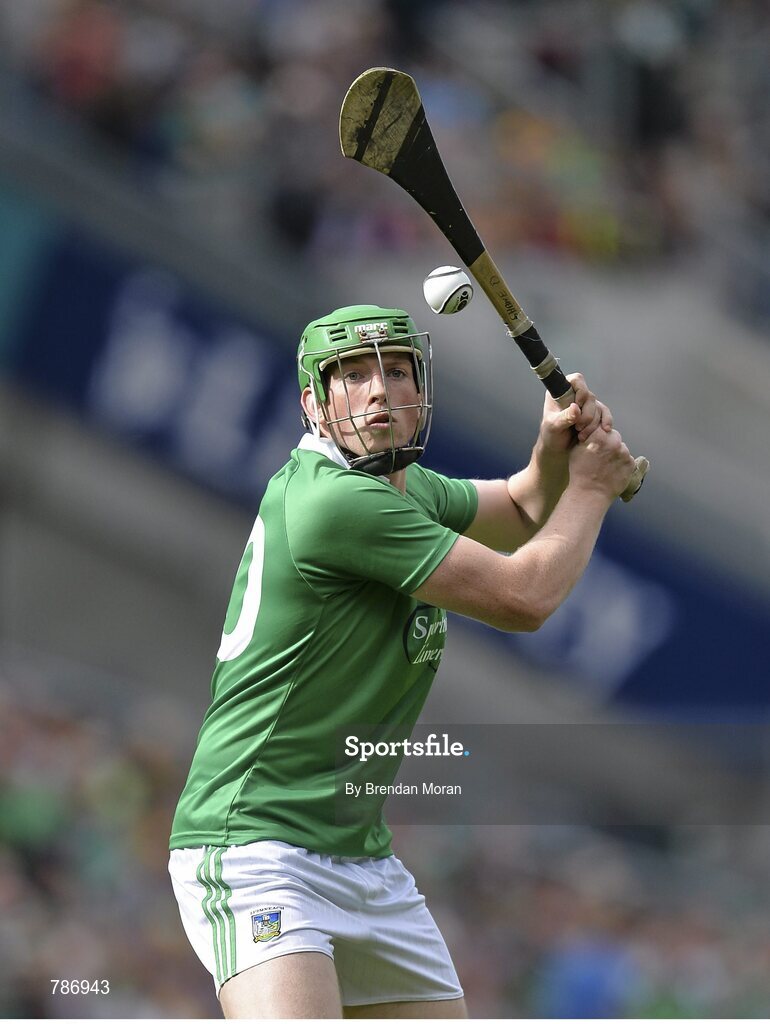 18 August 2013; Shane Dowling, Limerick. GAA Hurling All-Ireland Senior Championship, Semi-Final, Limerick v Clare, Croke Park, Dublin. Picture credit: Brendan Moran / SPORTSFILE