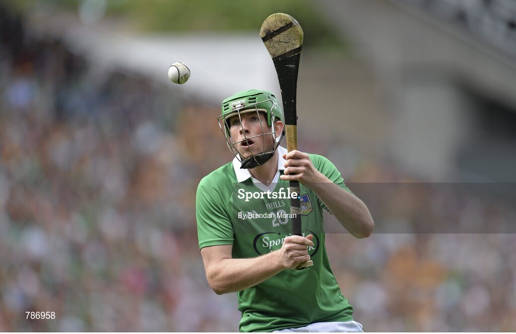 18 August 2013; Shane Dowling, Limerick. GAA Hurling All-Ireland Senior Championship, Semi-Final, Limerick v Clare, Croke Park, Dublin. Picture credit: Brendan Moran / SPORTSFILE