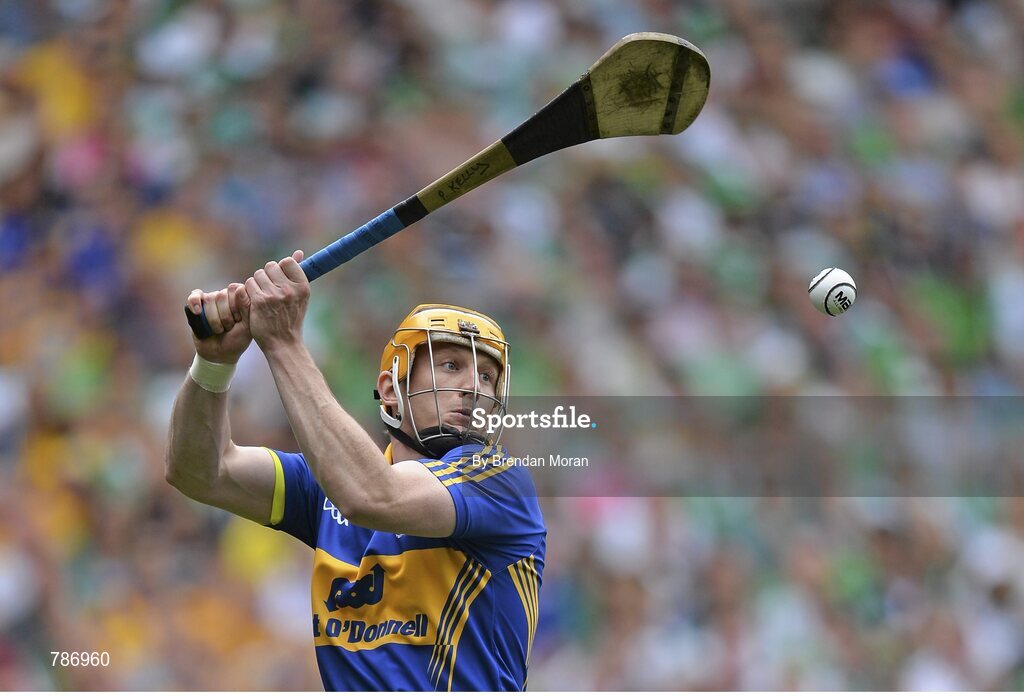 18 August 2013; Patrick Kelly, Clare. GAA Hurling All-Ireland Senior Championship, Semi-Final, Limerick v Clare, Croke Park, Dublin. Picture credit: Brendan Moran / SPORTSFILE