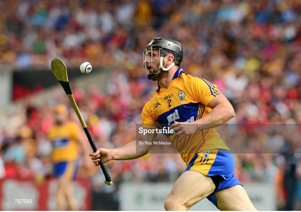 28 July 2013; Domhnall O'Donovan, Clare. GAA Hurling All-Ireland Senior Championship, Quarter-Final, Galway v Clare, Semple Stadium, Thurles, Co. Tipperary. Picture credit: Ray McManus / SPORTSFILE