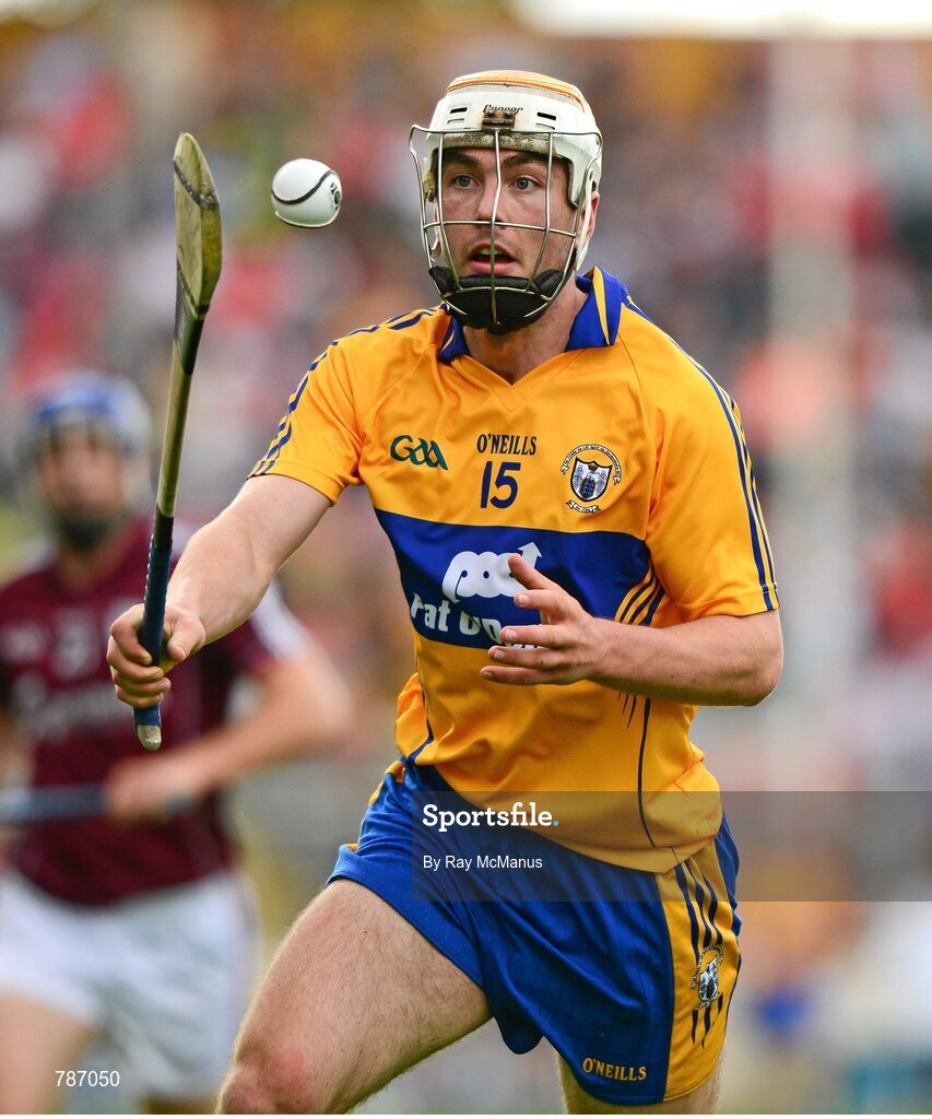 28 July 2013; Conor McGrath, Clare. GAA Hurling All-Ireland Senior Championship, Quarter-Final, Galway v Clare, Semple Stadium, Thurles, Co. Tipperary. Picture credit: Ray McManus / SPORTSFILE