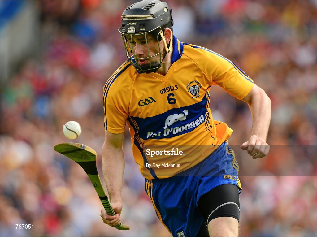 28 July 2013; Patrick Donnellan, Clare. GAA Hurling All-Ireland Senior Championship, Quarter-Final, Galway v Clare, Semple Stadium, Thurles, Co. Tipperary. Picture credit: Ray McManus / SPORTSFILE