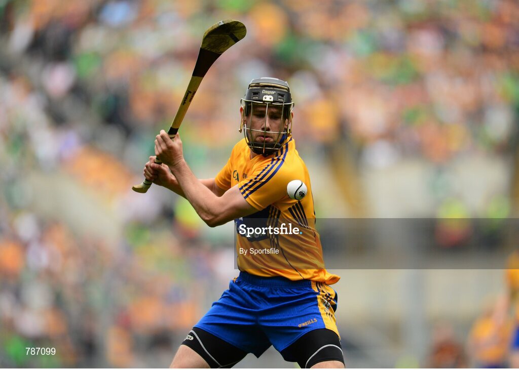 18 August 2013; Patrick Donnellan, Clare. GAA Hurling All-Ireland Senior Championship, Semi-Final, Limerick v Clare, Croke Park, Dublin. Photo by Sportsfile