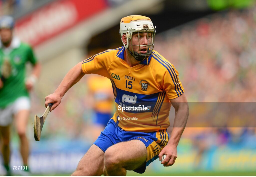 18 August 2013; Conor McGrath, Clare. GAA Hurling All-Ireland Senior Championship, Semi-Final, Limerick v Clare, Croke Park, Dublin. Photo by Sportsfile