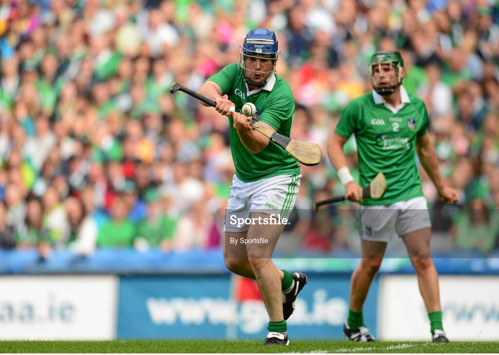 18 August 2013; Richie McCarthy, Limerick. GAA Hurling All-Ireland Senior Championship, Semi-Final, Limerick v Clare, Croke Park, Dublin. Photo by Sportsfile