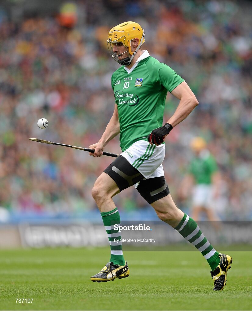 18 August 2013; David Breen, Limerick. GAA Hurling All-Ireland Senior Championship, Semi-Final, Limerick v Clare, Croke Park, Dublin. Picture credit: Stephen McCarthy / SPORTSFILE