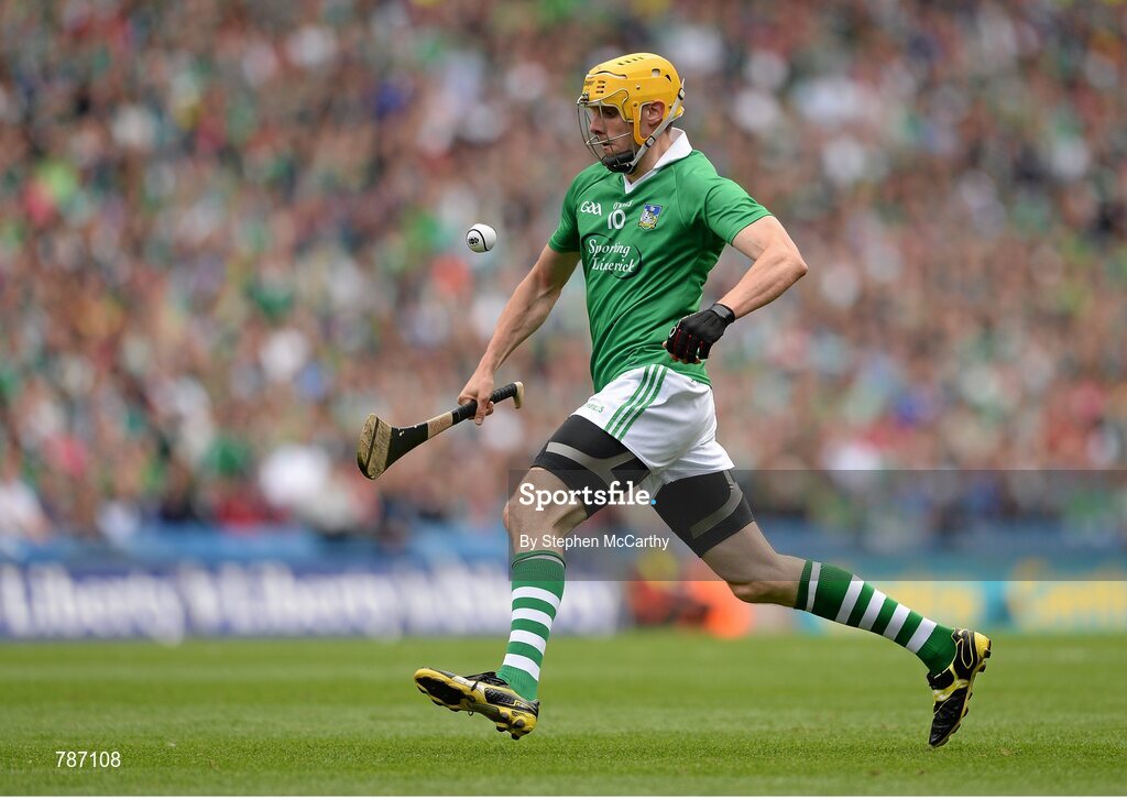 18 August 2013; David Breen, Limerick. GAA Hurling All-Ireland Senior Championship, Semi-Final, Limerick v Clare, Croke Park, Dublin. Picture credit: Stephen McCarthy / SPORTSFILE