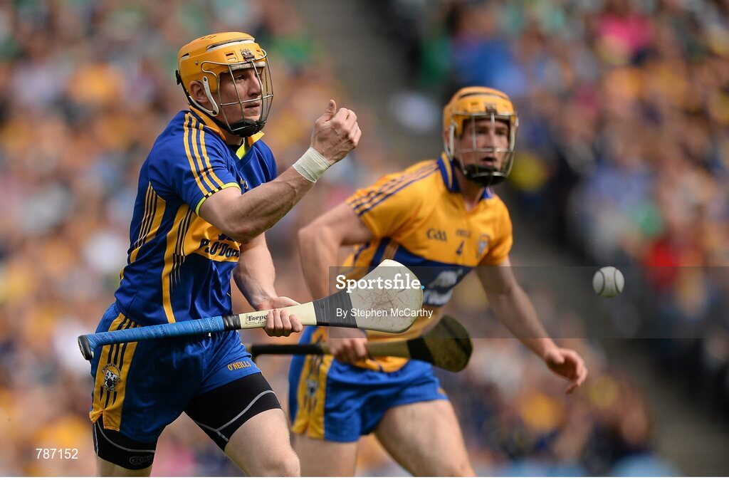 18 August 2013; Patrick Kelly, Clare. GAA Hurling All-Ireland Senior Championship, Semi-Final, Limerick v Clare, Croke Park, Dublin. Picture credit: Stephen McCarthy / SPORTSFILE