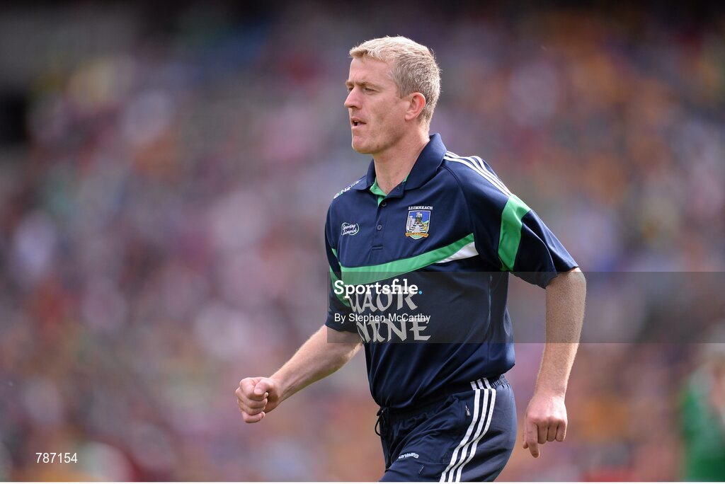 18 August 2013; Limerick selector John Kiely. GAA Hurling All-Ireland Senior Championship, Semi-Final, Limerick v Clare, Croke Park, Dublin. Picture credit: Stephen McCarthy / SPORTSFILE