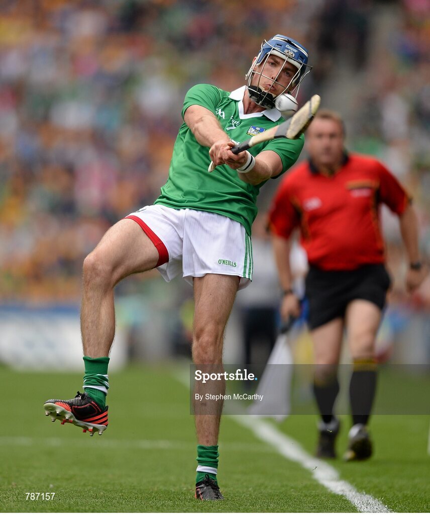 18 August 2013; Gavin O'Mahony, Limerick. GAA Hurling All-Ireland Senior Championship, Semi-Final, Limerick v Clare, Croke Park, Dublin. Picture credit: Stephen McCarthy / SPORTSFILE