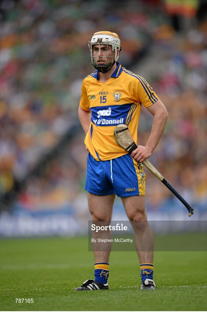 18 August 2013; Conor McGrath, Clare. GAA Hurling All-Ireland Senior Championship, Semi-Final, Limerick v Clare, Croke Park, Dublin. Picture credit: Stephen McCarthy / SPORTSFILE