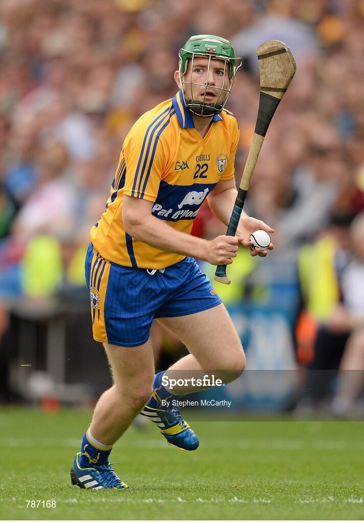 18 August 2013; Cathal McInerney, Clare. GAA Hurling All-Ireland Senior Championship, Semi-Final, Limerick v Clare, Croke Park, Dublin. Picture credit: Stephen McCarthy / SPORTSFILE