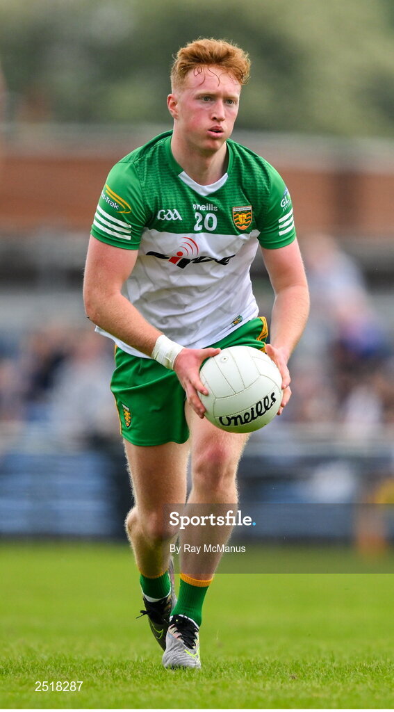 20 May 2023; Oisin Gallen of Donegal during the GAA Football All-Ireland Senior Championship Round 1 match between Clare and Donegal at Cusack Park in Ennis, Clare. Photo by Ray McManus/Sportsfile