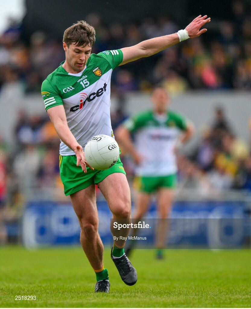 20 May 2023; Conor O'Donnell of Donegal during the GAA Football All-Ireland Senior Championship Round 1 match between Clare and Donegal at Cusack Park in Ennis, Clare. Photo by Ray McManus/Sportsfile