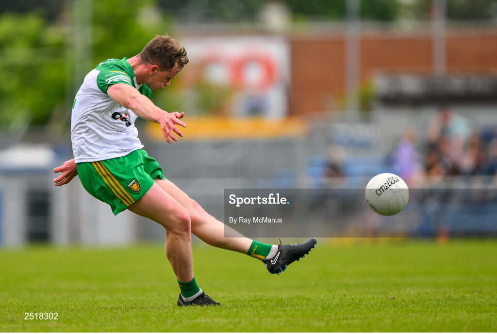 20 May 2023; Ciaran Thompson of Donegal during the GAA Football All-Ireland Senior Championship Round 1 match between Clare and Donegal at Cusack Park in Ennis, Clare. Photo by Ray McManus/Sportsfile
