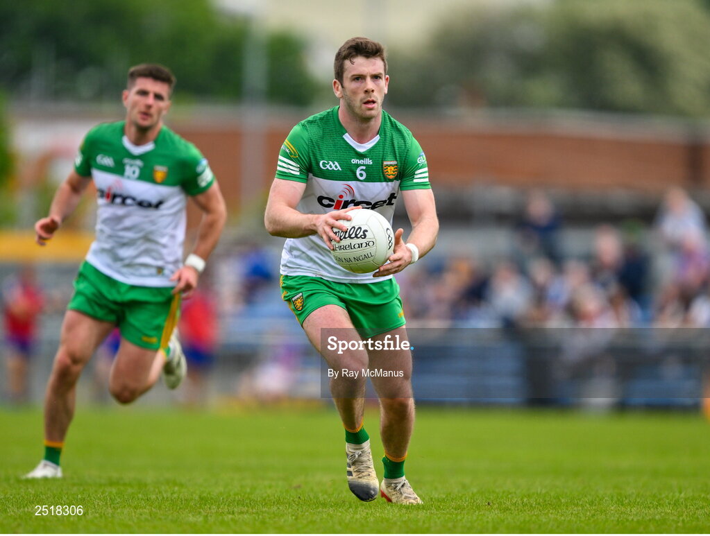 20 May 2023; Eoghan Ban Gallagher of Donegal during the GAA Football All-Ireland Senior Championship Round 1 match between Clare and Donegal at Cusack Park in Ennis, Clare. Photo by Ray McManus/Sportsfile