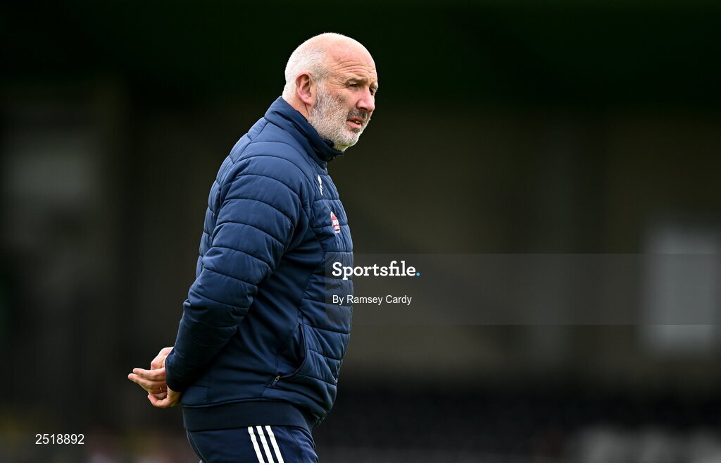 21 May 2023; Kildare manager Glenn Ryan during the GAA Football All-Ireland Senior Championship Round 1 match between Sligo and Kildare at Markievicz Park in Sligo. Photo by Ramsey Cardy/Sportsfile