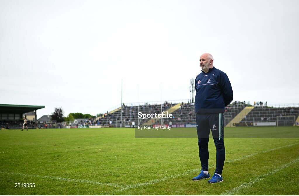 21 May 2023; Kildare manager Glenn Ryan during the GAA Football All-Ireland Senior Championship Round 1 match between Sligo and Kildare at Markievicz Park in Sligo. Photo by Ramsey Cardy/Sportsfile
