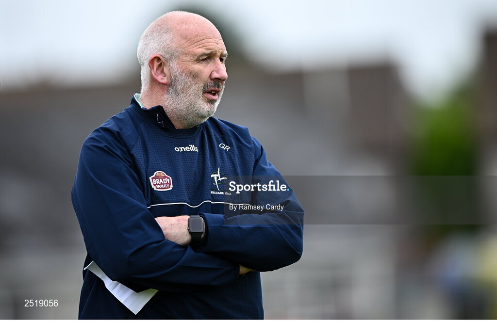 21 May 2023; Kildare manager Glenn Ryan during the GAA Football All-Ireland Senior Championship Round 1 match between Sligo and Kildare at Markievicz Park in Sligo. Photo by Ramsey Cardy/Sportsfile