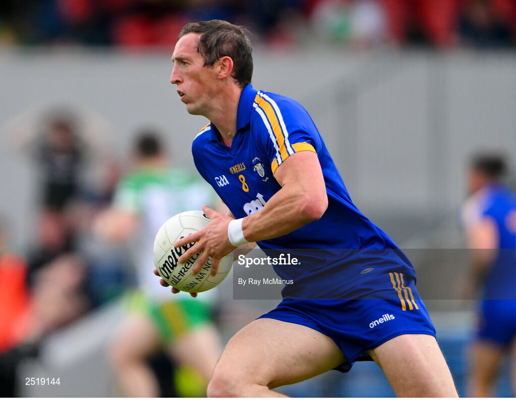 20 May 2023; Cathal O'Connor of Clare during the GAA Football All-Ireland Senior Championship Round 1 match between Clare and Donegal at Cusack Park in Ennis, Clare. Photo by Ray McManus/Sportsfile