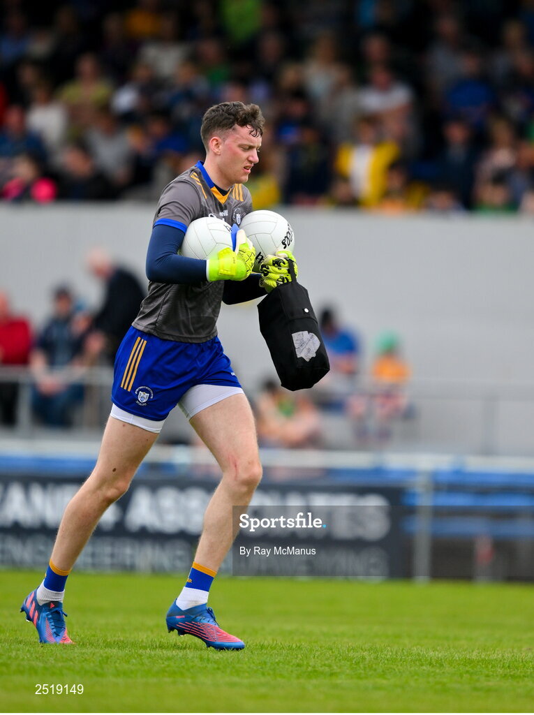 20 May 2023; Clare goalkeeper Stephen Ryan before the GAA Football All-Ireland Senior Championship Round 1 match between Clare and Donegal at Cusack Park in Ennis, Clare. Photo by Ray McManus/Sportsfile