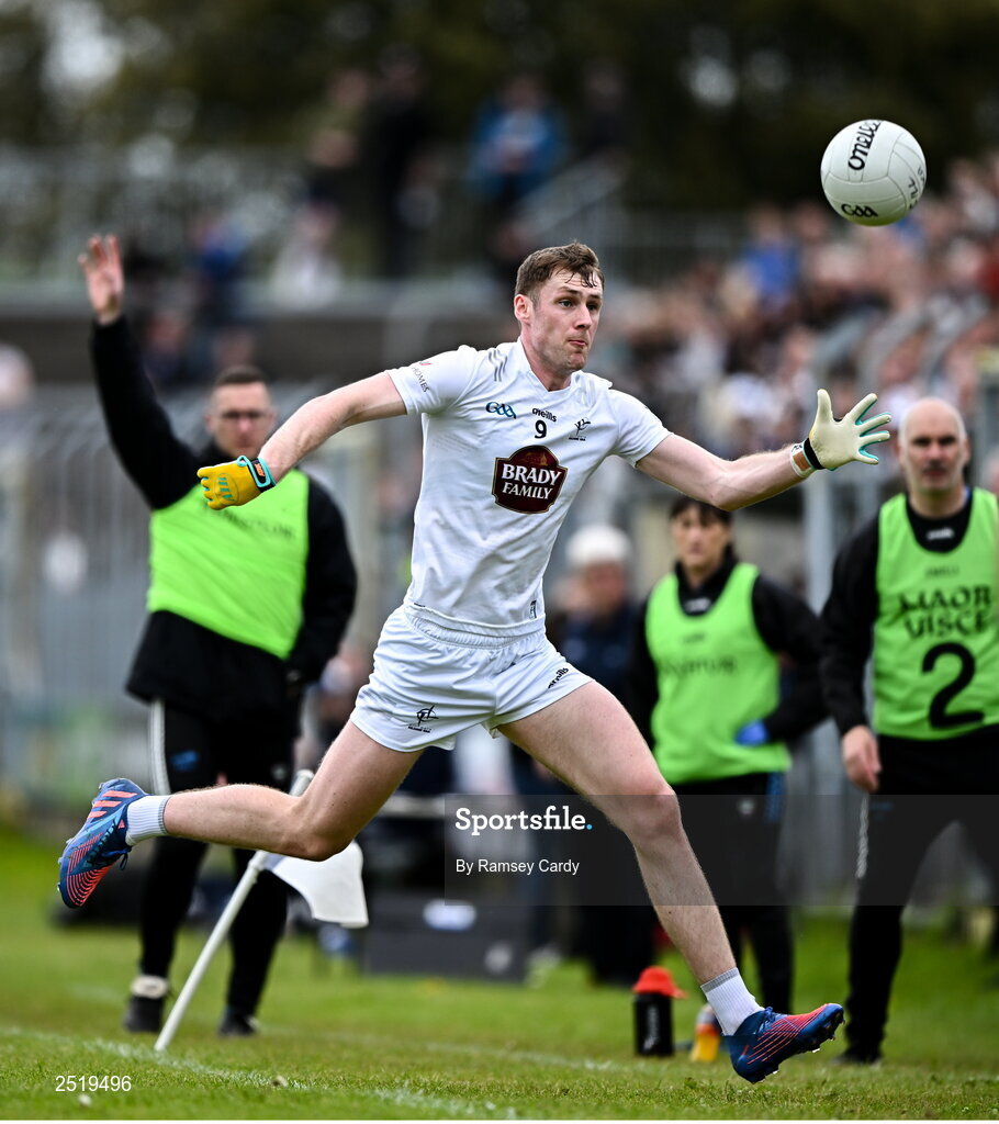21 May 2023; Aaron Masterson of Kildare during the GAA Football All-Ireland Senior Championship Round 1 match between Sligo and Kildare at Markievicz Park in Sligo. Photo by Ramsey Cardy/Sportsfile