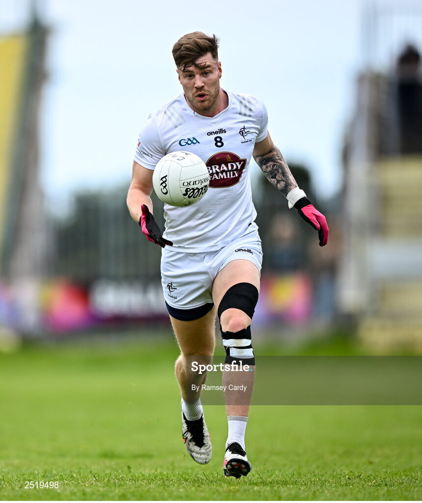 21 May 2023; Kevin O'Callaghan of Kildare during the GAA Football All-Ireland Senior Championship Round 1 match between Sligo and Kildare at Markievicz Park in Sligo. Photo by Ramsey Cardy/Sportsfile